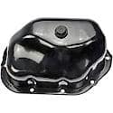 Engine Oil Pan: Direct Fit, Steel, Center Sump