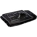 Engine Oil Pan: Direct Fit, Steel, Center Sump, 3.5 Quart