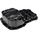 Engine Oil Pan: Direct Fit, Steel, Front Sump, 4 Quart