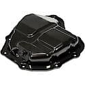 Engine Oil Pan: Direct Fit, Steel, Rear Sump, 4.2 Quart