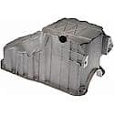 Engine Oil Pan: Direct Fit, Aluminum, Front Sump, 5 Quart