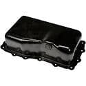 Engine Oil Pan: Direct Fit, Steel, Center Sump, 3.8 Quart