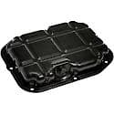 Engine Oil Pan: Direct Fit, Steel, Front Sump, 4.2 Quart