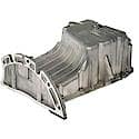 Engine Oil Pan: Direct Fit, Aluminum, Center Sump, 4.8 Quart