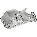 Engine Oil Pan: Direct Fit, Aluminum, Rear Sump, 4.5 Quart