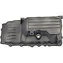 Engine Oil Pan: Direct Fit, Aluminum, Rear Sump