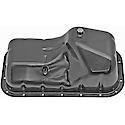 Engine Oil Pan: Direct Fit, Steel, Rear Sump