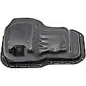 Engine Oil Pan: Direct Fit, Steel, Rear Sump