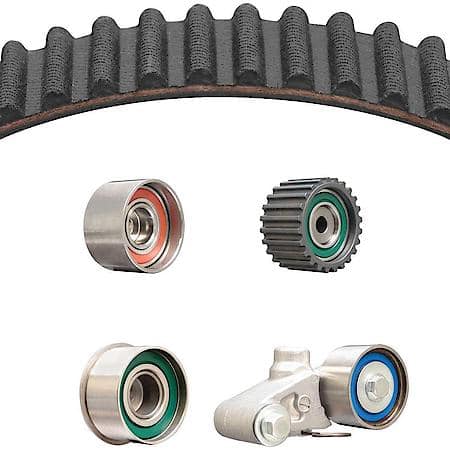 Dayco Timing Belt Tensioner Kit: W/ Belts, Camhaft Belt Tensioner & 3 ...