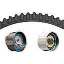 Timing Belt Kit; With Belt, Camshaft Belt Tensioner And Idler, 3 Piece Set