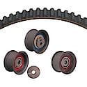 Timing Belt Kit; With Belt, Camshaft Belt Tensioner And Idler, 4 Piece Set