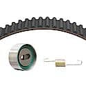 Timing Belt Tensioner Kit: W/ Belt, Camshaft BT, Tensioner Spring, 3 Pieces