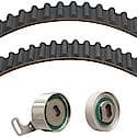 Timing Belt Kit; With 2 Belts, Tensioner, Balance Shaft Tensioner, 4 Piece Set