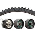 Timing Belt Kit; With Belt, Camshaft Belt Tensioner And 2 Idlers, 4 Piece Set