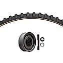 Timing Belt Kit; With Belt, Camshaft Belt Tensioner, 2 Piece Set