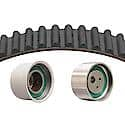 Timing Belt Kit; With Belt, Camshaft Belt Tensioner And Idler, 3 Piece Set