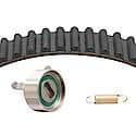 Timing Belt Kit; With Belt, Tensioner, 2 Tensioner Springs, 3 Piece Set