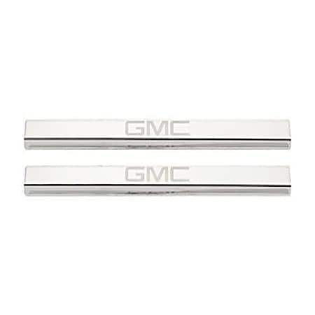 GMC Bow Tie Etching, Stainless Steel, Non-Illuminated, Set Of 2