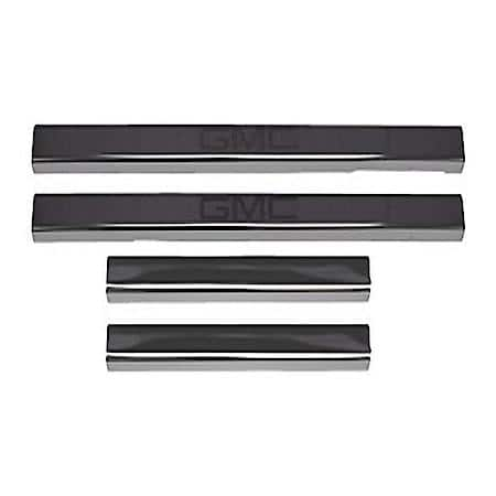 Black, Stainless Steel, Set Of 4