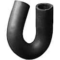 Curved Radiator Hoses: EPDM Rubber, Standard Duty, 5.9" Long, 1.13" Diameter