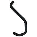 Curved Radiator Hoses: EPDM Rubber, Standard Duty, 26.5" Long, 1.38" Diameter