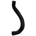 Curved Radiator Hoses: EPDM Rubber, Standard Duty, 19" Long, 1.75" Diameter