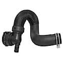 Curved Radiator Hoses: EPDM Rubber, Standard Duty, 8" Long, 1.31" Diameter