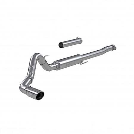 Aluminized Steel, With Muffler, 4"Dia Pipe, Single Exhaust With Single Side Exit