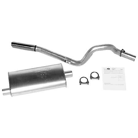 Dynomax Single - 2.25in Cat-Back Exhaust System - Super Turbo Muffler ...