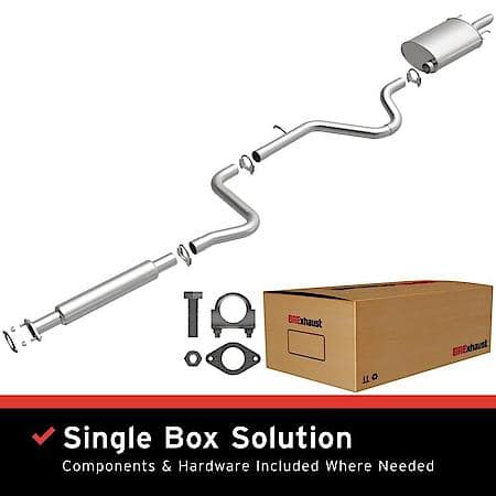 Direct-Fit Replacement Exhaust System