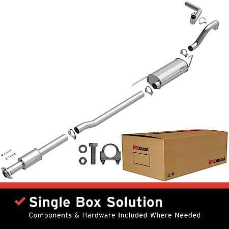 Direct-Fit Replacement Exhaust System