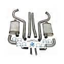 40-2650 2.5" Stainless Steel Exhaust System 65-70 Mustang Exhaust