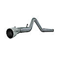 Aluminized Steel, 4"Dia Pipe, Single Exhaust With Side Exit, 5"Round Ss Tip