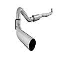 Aluminized Steel, With Muffler, 4" Pipe Diameter, Single Exhaust With Single Ext