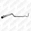 Aluminized Steel, Without Muffler, 4" Pipe Dia, Single Exhaust With Dual Exit