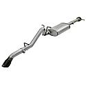 MACH Force-Xp Cat Back Exhaust System: Black Tip, 409 Stainless Steel, Gain up to 9 HP