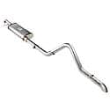 MACH Force-Xp Cat Back Exhaust System: No Tip, 409 Stainless Steel, Unleashes All Available HP