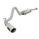 MACH Force-Xp Cat Back Exhaust System: Polished Tip, 409 Stainless Steel, Unleashes All Avail. HP