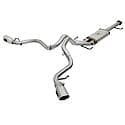 MACH Force-Xp Cat Back Exhaust System: Polished Tip, 409 Stainless Steel, Unleashes All Avail. HP