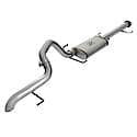 MACH Force-Xp Cat Back Exhaust System: No Tip, 409 Stainless Steel, Unleashes All Available HP