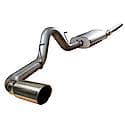 MACH Force-Xp Cat Back Exhaust System: Polished Tip, 409 Stainless Steel, Unleashes All Avail. HP