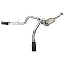 MACH Force-Xp Cat Back Exhaust System: Black Tip, 409 Stainless Steel, Gain up to 13 HP