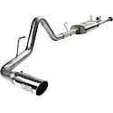 MACH Force-Xp Cat Back Exhaust System: Polished Tip, 409 Stainless Steel, Unleashes All Avail. HP