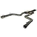 MACH Force-Xp Cat Back Exhaust System: Polished Tip, 409 Stainless Steel, Unleashes All Avail. HP