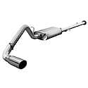 MACH Force-Xp Cat Back Exhaust System: Polished Tip, 409 Stainless Steel, Unleashes All Avail. HP