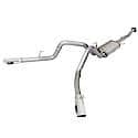 MACH Force-Xp Cat Back Exhaust System: Polished Tip, 409 Stainless Steel, Gain up to 9 HP