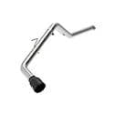 Apollo GT Series Axel Back Exhaust System: Black Tip, 409 Stainless Steel, Unleashes All Avail. HP