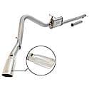 MACH Force-Xp Cat Back Exhaust System: Polished Tip, 409 Stainless Steel, Unleashes All Avail. HP