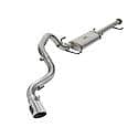 MACH Force-Xp Cat Back Exhaust System: Polished Tip, 409 Stainless Steel, Unleashes All Avail. HP