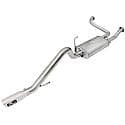 MACH Force-Xp Cat Back Exhaust System: Polished Tip, 409 Stainless Steel, Unleashes All Avail. HP